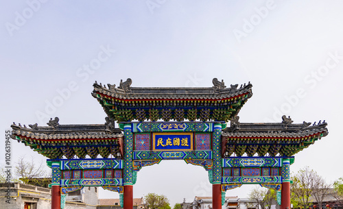 Hebei Shengfang ancient town landscape photo