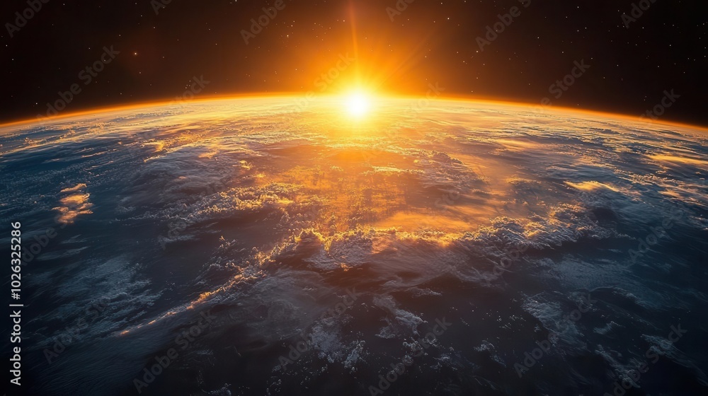 sunrise over earth viewed from space showcasing the vibrant colors of dawn illuminating the planet creating a sense of hope and new beginnings against the backdrop of the cosmos sunrise over earth viewed from space showcasing the vibrant colors of dawn illuminating the planet creating a sense of hope and new beginnings against the backdrop of the cosmos