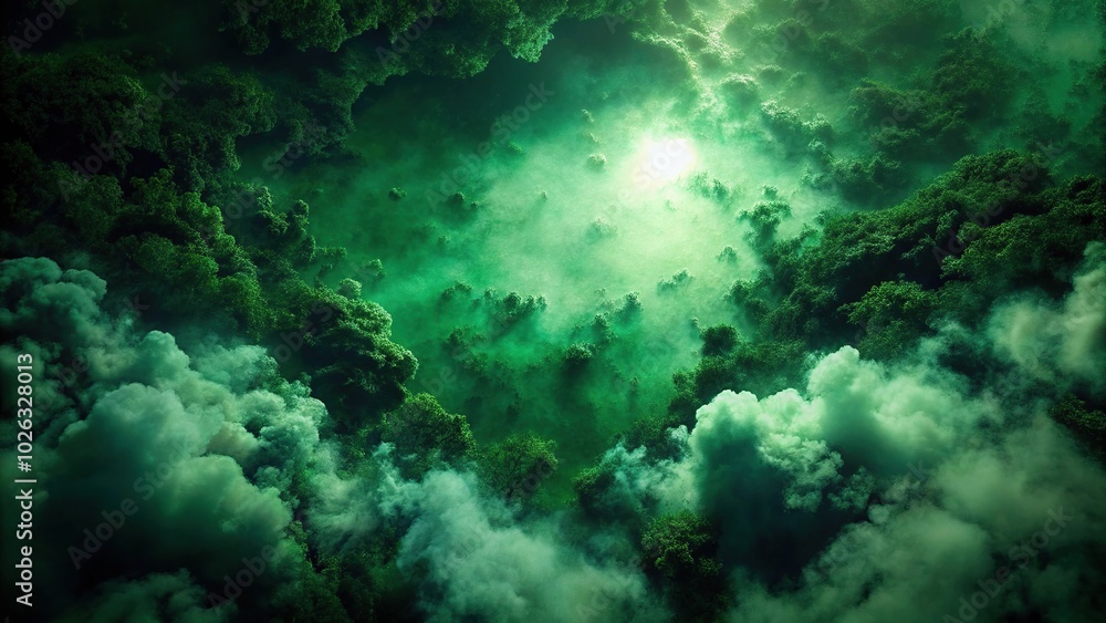 mysterious aerial view of deep scratch green and black background mysterious aerial view of deep scratch green and black background