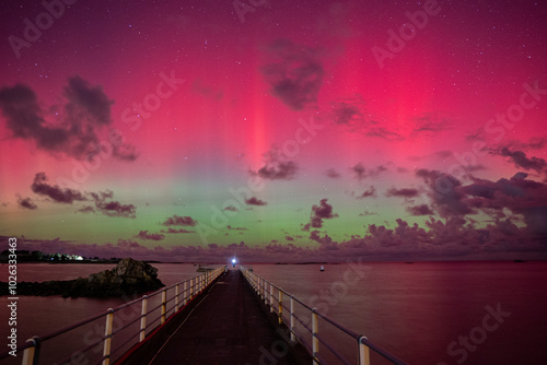 L'aurore boréale en Bretagne