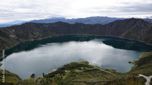 Quilotoa lagoon views