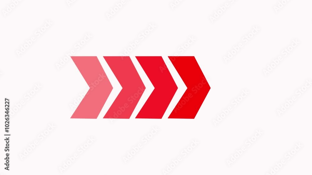 The red colored arrow points right. Black background with arrow direction left. Directional sing. The red colored arrow points right. Black background with arrow direction left. Directional sing.