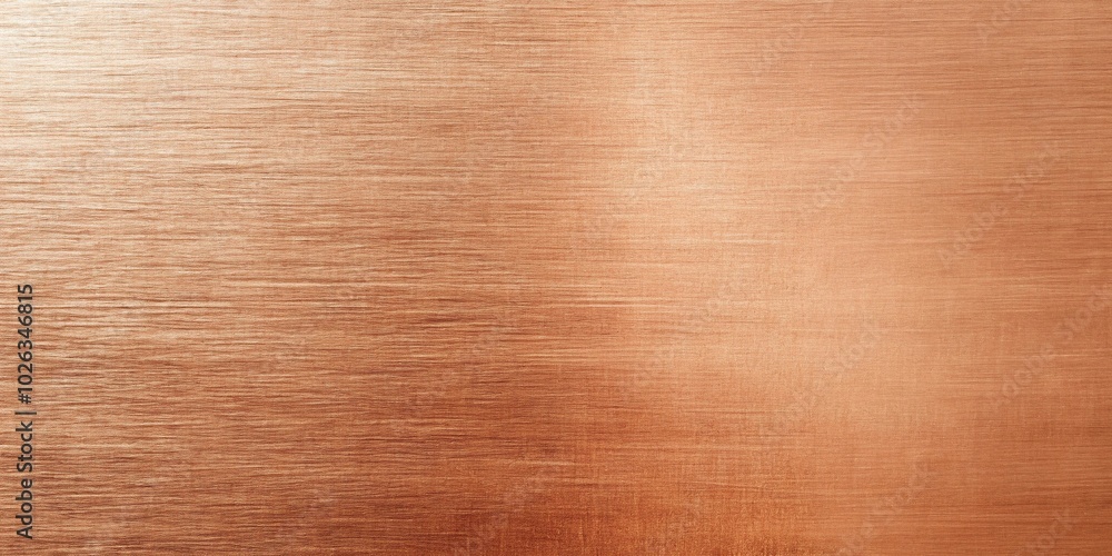 reflected brushed rose gold metallic wall with scratched surface abstract texture background reflected brushed rose gold metallic wall with scratched surface abstract texture background