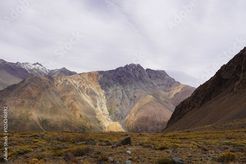 Andes Mountains, Cajon del Maipo, Chile