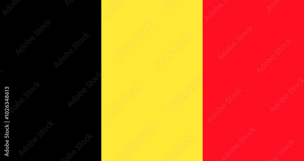 Fototapeta premium Belgium flag