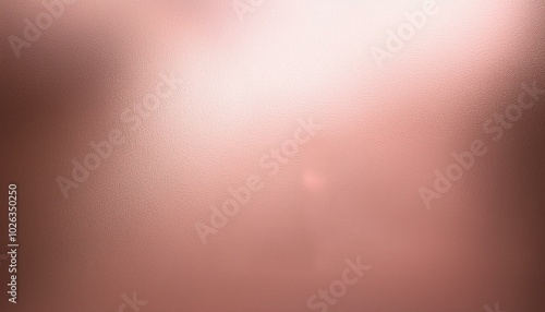 rose gold bronze metal abstract defocused background copper colored metallic surface luminous blurred color background light pink and white spotlight empty blank backdrop with copy space
