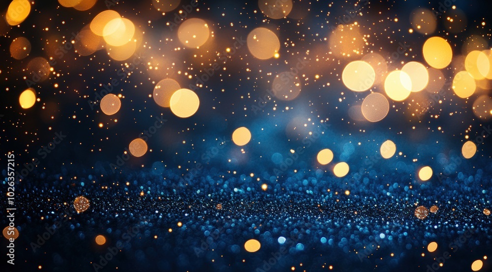 Elegant background with golden snowflakes Elegant background with golden snowflakes