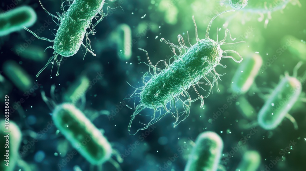 Electric Pulsing Bacteria in Controlled Environment