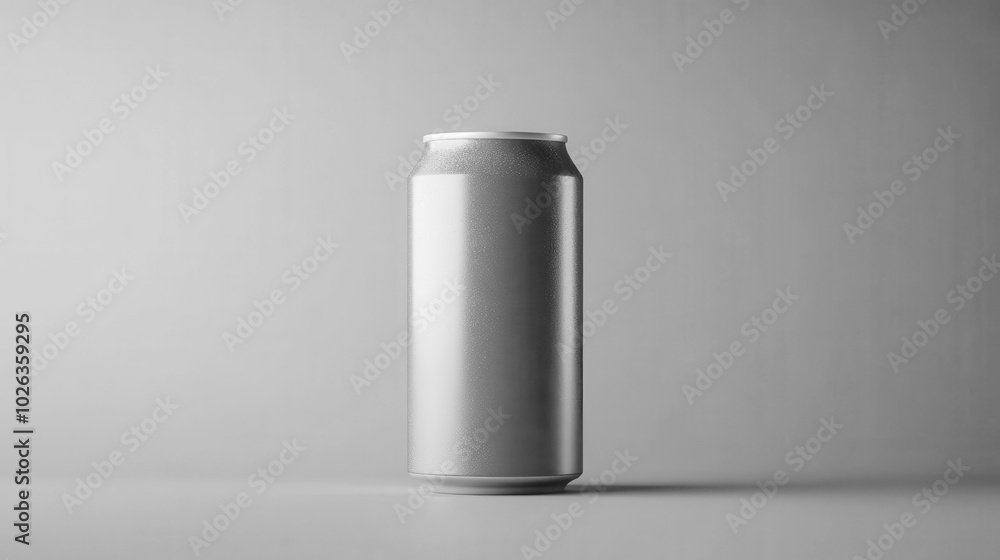 Can mockup, side view, green screen, ready for die-cut, no text no logo symbol icon Can mockup, side view, green screen, ready for die-cut, no text no logo symbol icon