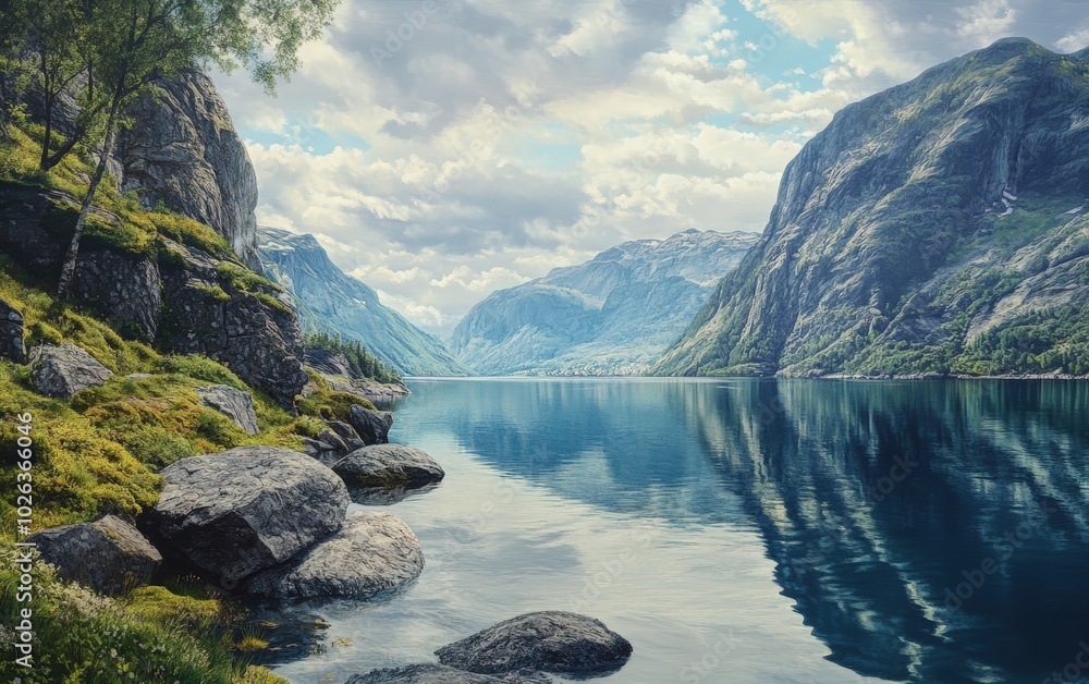 Obraz premium norway 