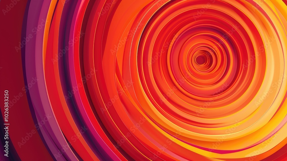 Abstract background with layered concentric circles in vibrant tones Abstract background with layered concentric circles in vibrant tones