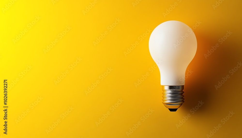 Stylish fluorescent LED lightbulb, emphasizing its benefits as an energyefficient replacement in modern electric power technology and economy Stylish fluorescent LED lightbulb, emphasizing its benefits as an energyefficient replacement in modern electric power technology and economy