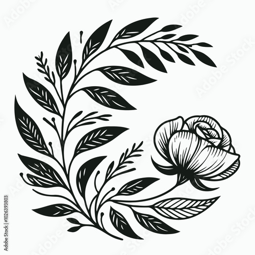 Adobe Illustrator Artwork
rose sketch, roses flower
set of flowers vector
illustration outline of a flower
black and white line art, lineart. used for cards, invitations, banners, posters, logo, print