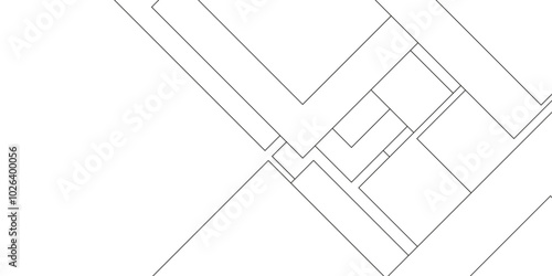 Geometric pattern of abstract line civil engineering design background, business and technology concept diamond triangle geometric line background, Design random lines black stripes.