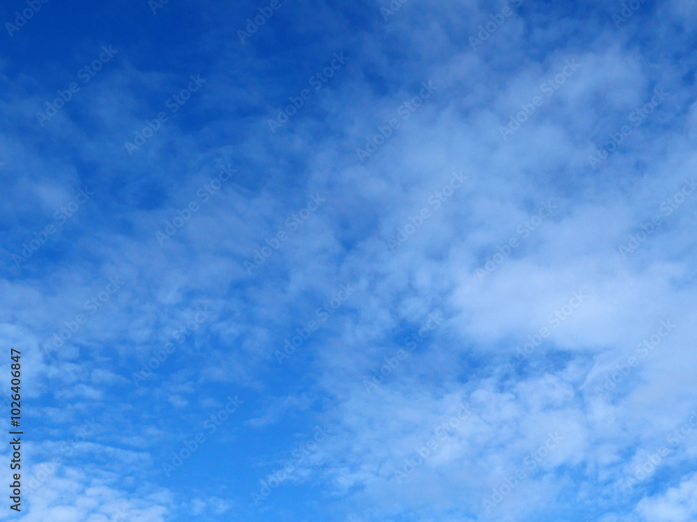 Blue sky with clouds background. It's beautiful and natural. Blue sky with clouds background. It's beautiful and natural.