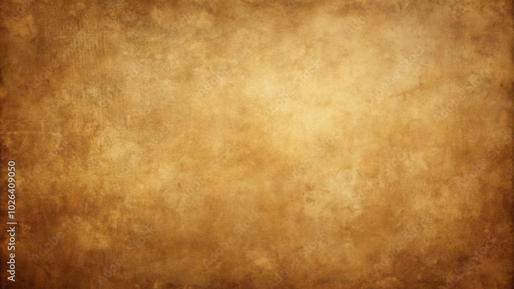 Fototapeta premium painterly brown paper background with sepia tone gradient