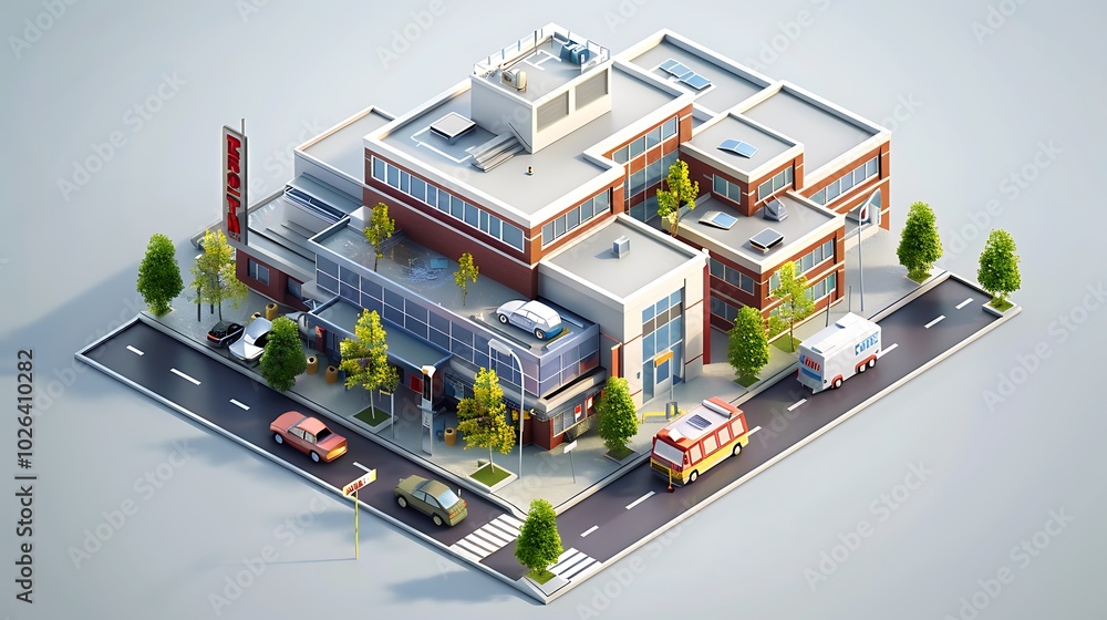 3d building 3d building