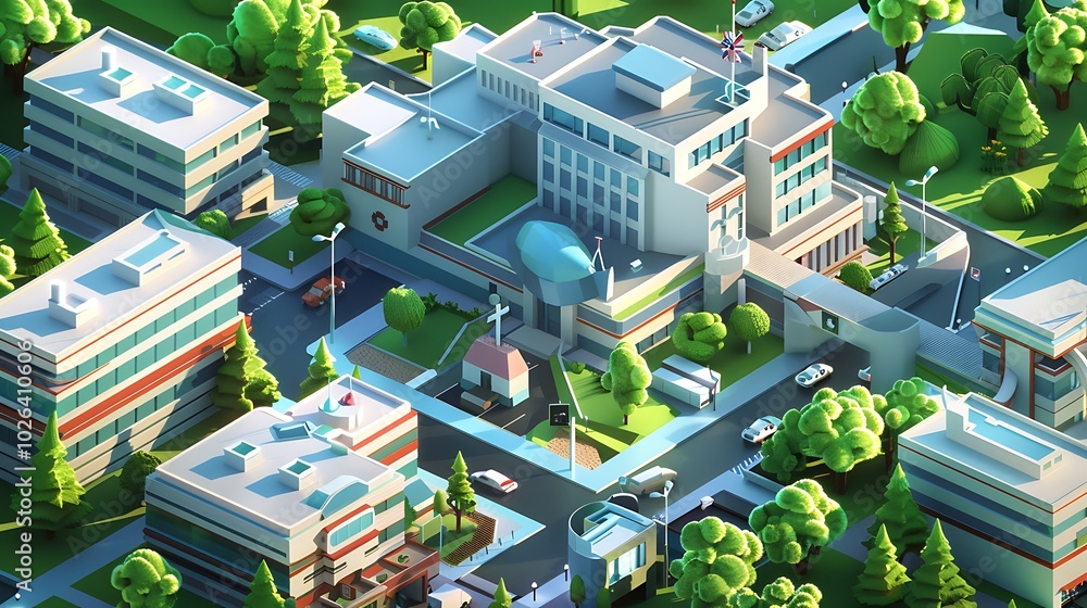 3d building 3d building