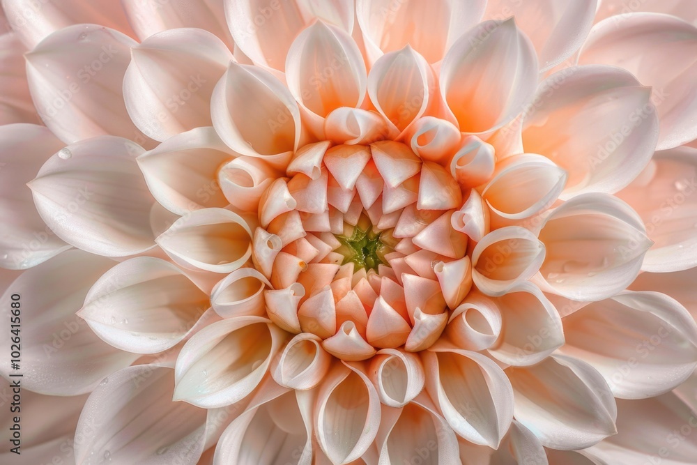 A detailed shot of a big white bloom A detailed shot of a big white bloom