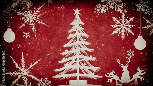 Background Christmas , grunge background photo