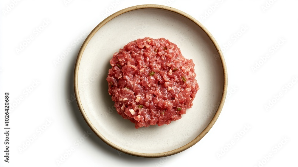 Seasoned Beef Tartare Seasoned Beef Tartare