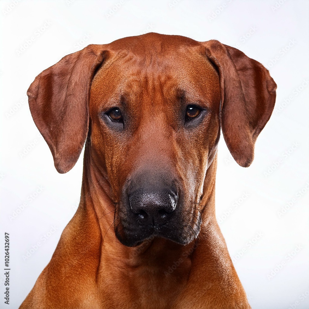 Rhodesian ridgeback dog, AI generated Rhodesian ridgeback dog, AI generated