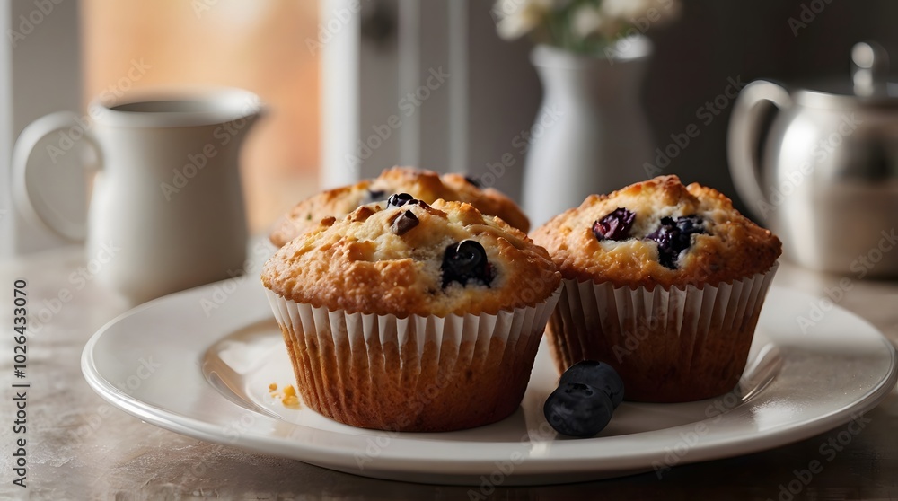 Freshly baked Muffins Freshly baked Muffins