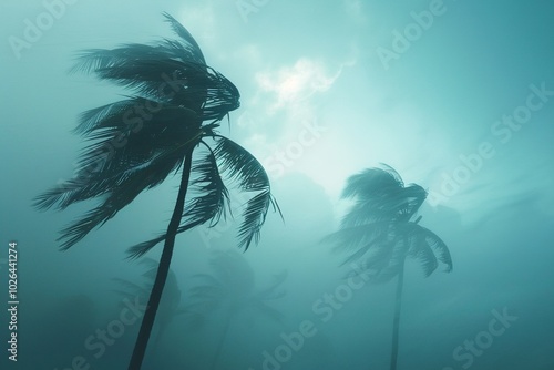 hurricane in the tropics photo