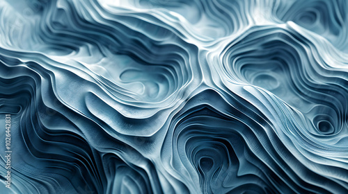 abstract blue wawe background