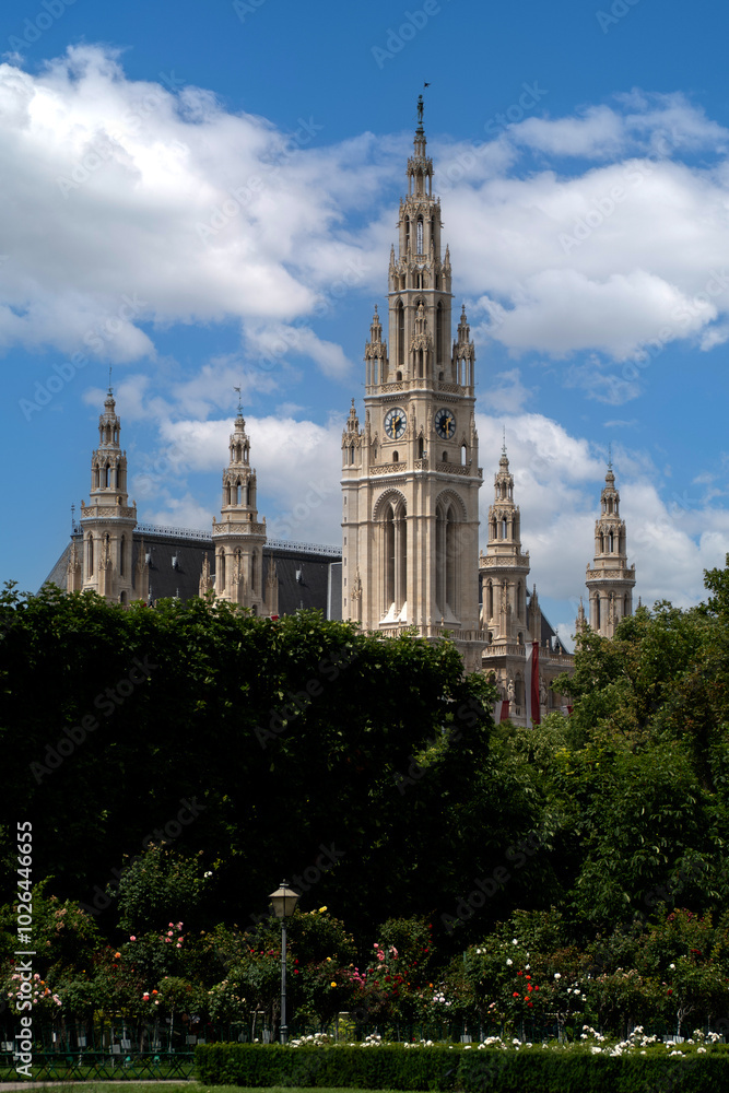 A majestic cathedral in the Gothic style