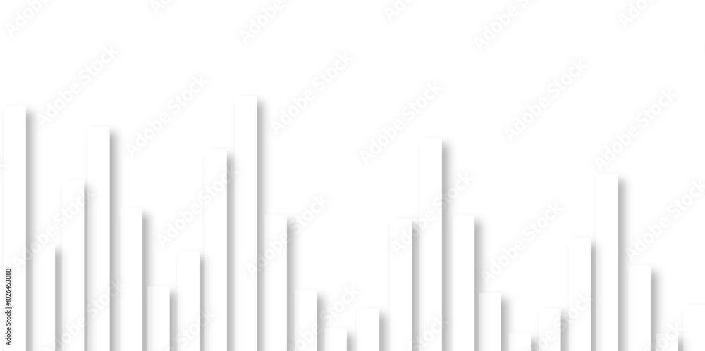 White modern minimalistic pale geometric pattern background. Gradient stripes layers. business background matalica shining vector. Vector illustration. White modern minimalistic pale geometric pattern background. Gradient stripes layers. business background matalica shining vector. Vector illustration.