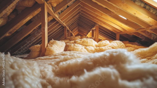 Attic Insulation    Ceiling Insulation  Loft Insulation  Fiberglass Insulation  Home Impro photo