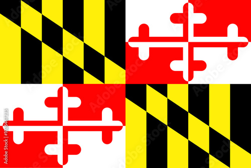 Flag of Maryland State