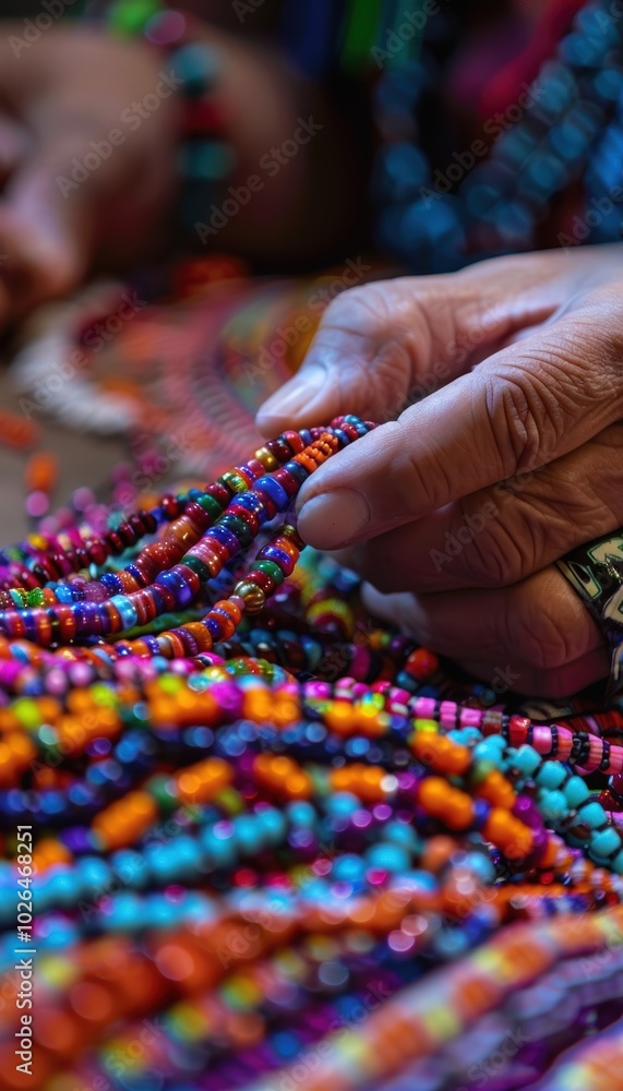 Indigenous Craftsmanship: Vibrant Beadwork for Indigenous Peoples Day Celebrations Indigenous Craftsmanship: Vibrant Beadwork for Indigenous Peoples Day Celebrations
