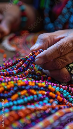 Indigenous Craftsmanship: Vibrant Beadwork for Indigenous Peoples Day Celebrations