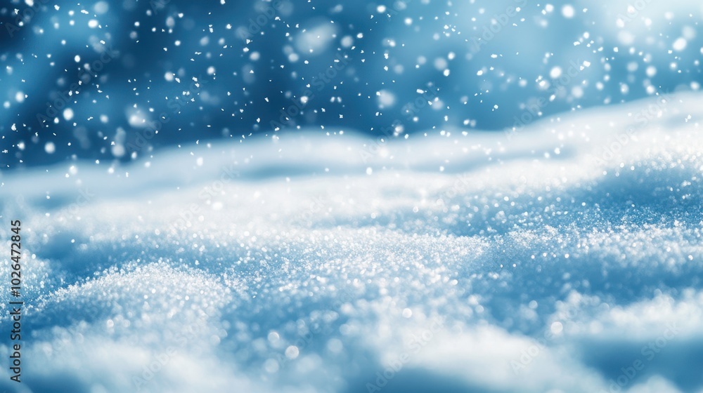 The Sparkling Winter Snowfall The Sparkling Winter Snowfall