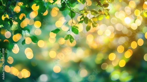 The Bokeh of Green Leaves