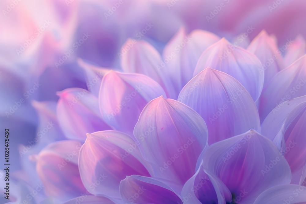 A detailed shot of a purple flower with intricate details and vibrant color A detailed shot of a purple flower with intricate details and vibrant color