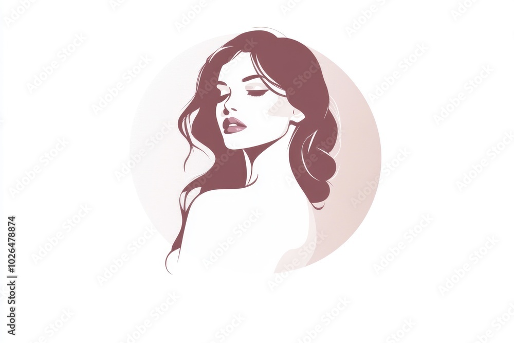 A woman with long hair wearing a white shirt A woman with long hair wearing a white shirt