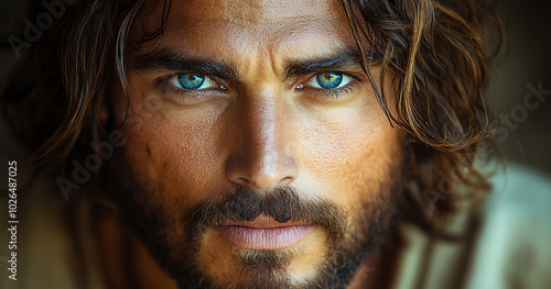 Portrait of Jesus Christ.