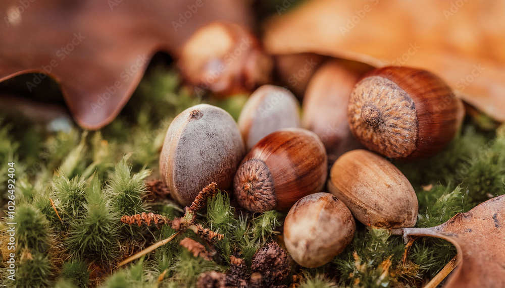 Macro Shot of Nature Life in Forest – Detailed Forest Nature Photography Macro Shot of Nature Life in Forest – Detailed Forest Nature Photography