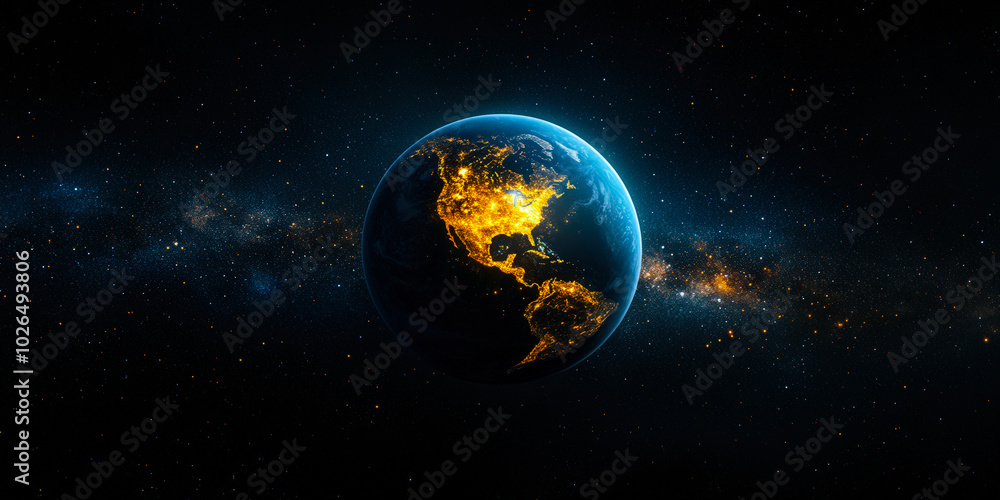 Obraz premium Space galaxy 