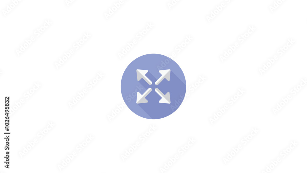 full screen flat icon isolated on a white background full screen flat icon isolated on a white background