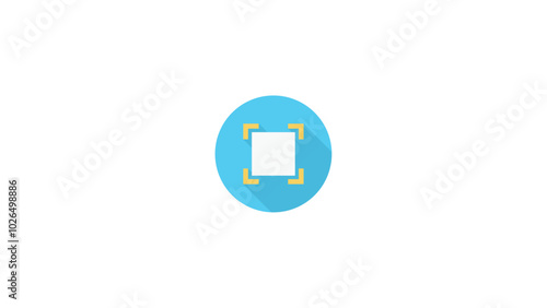 transform flat icon isolated on a white background