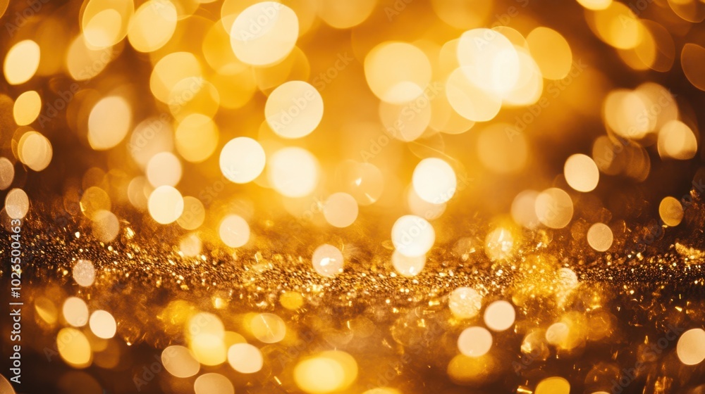 The Sparkling Golden Bokeh Effect The Sparkling Golden Bokeh Effect