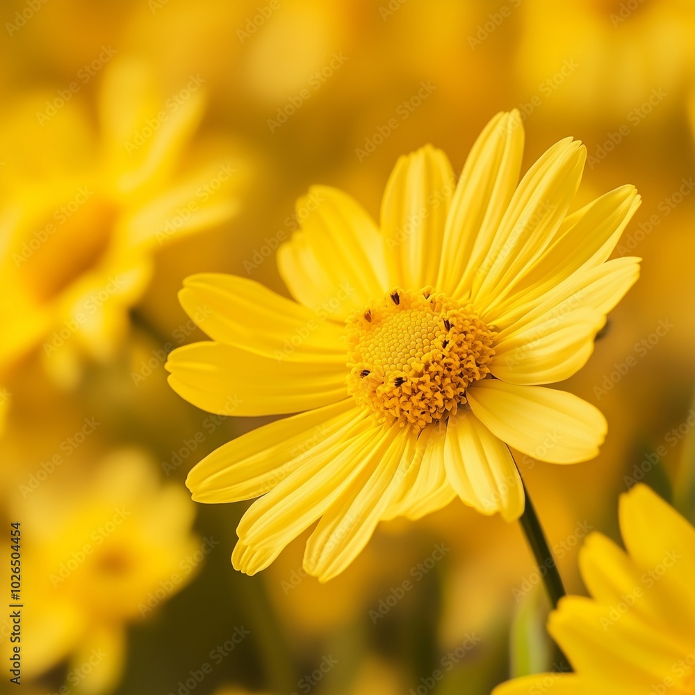 Obraz premium yellow daisy flower