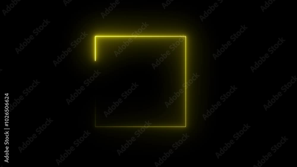neon square frame neon square frame
