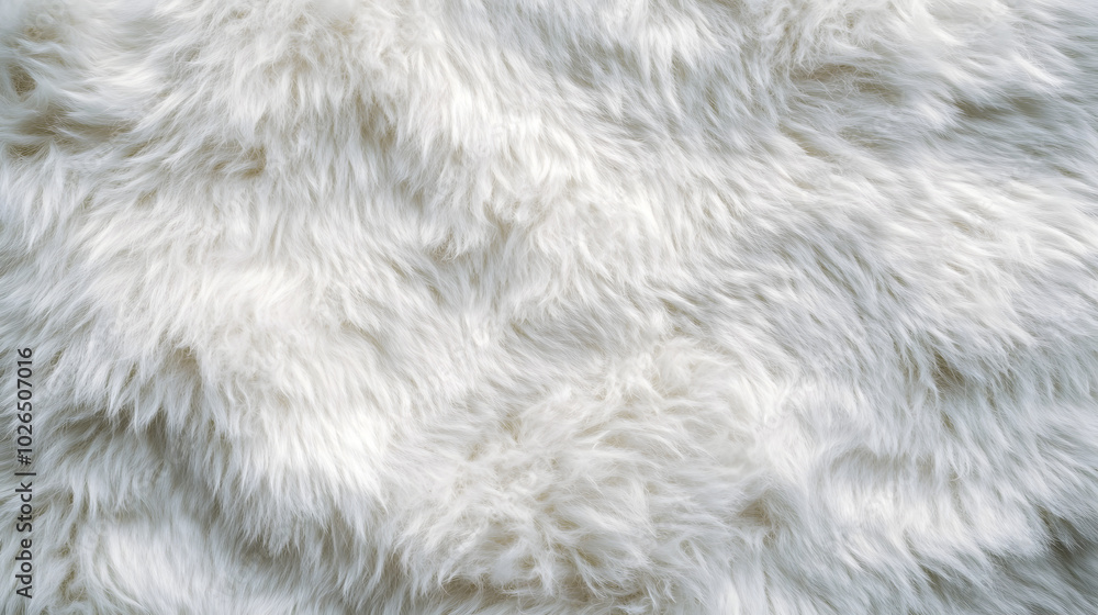 White fluffy fur fabric wool texture White fluffy fur fabric wool texture