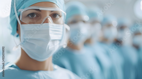 Surgeons in a Sterile Operating Room Conducting Surgery – Medical Professionals at Work