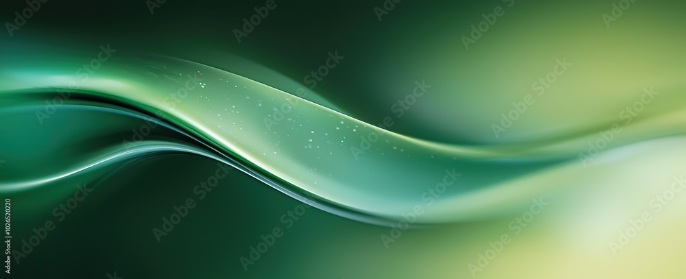 Abstract Green Wavy Background - Ideal for Nature-Inspired Designs or Technology-Related Projects Abstract Green Wavy Background - Ideal for Nature-Inspired Designs or Technology-Related Projects